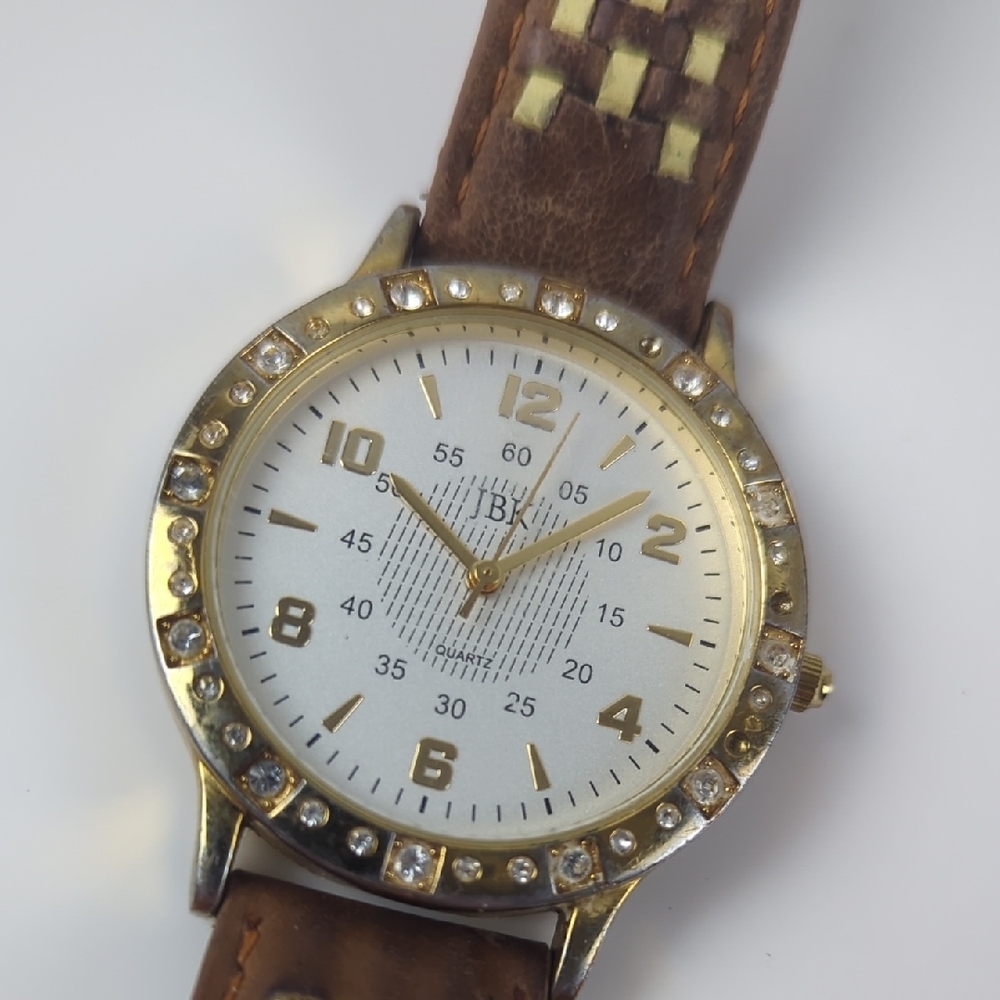 The J.B.K Collection Watch By Camrose & Kross Genuine Leather Band